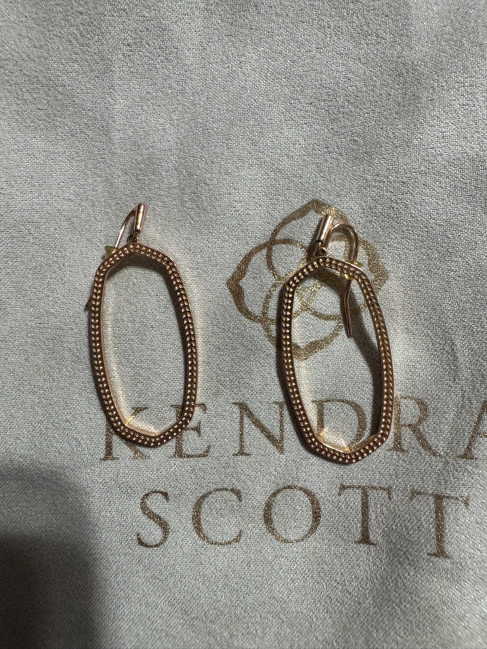 Kendra Scott Elle Open Frame Drop Earrings